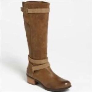 UGG | Shoes | Ugg Darcie Distressed Leather Harness riding  Boots size 8